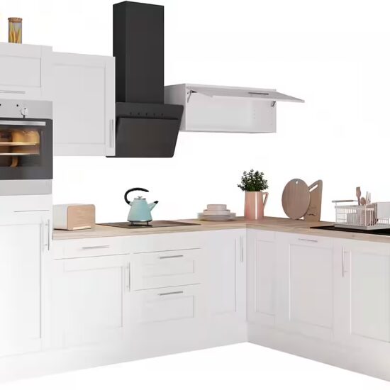 KOCHSTATION Küche KS-Ahus, 200 x 270 cm breit, wahlweise mit E-Geräten, Soft Close Funktion – Bild 9