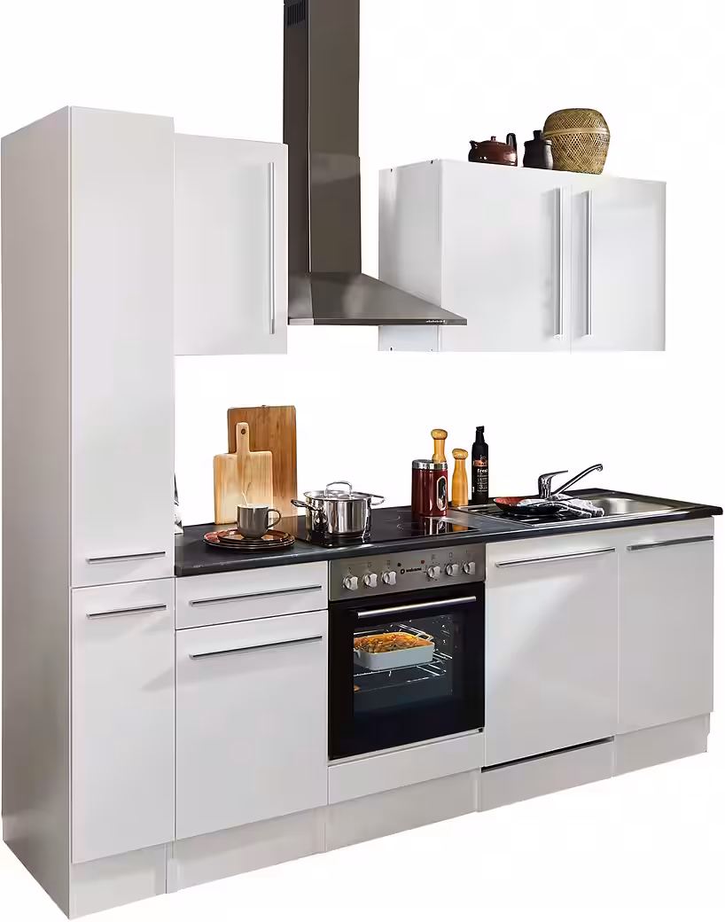 BASIC by Balculina Küchenzeile Jazz, Breite 250 cm, wahlweise mit E-Geräten – Bild 9