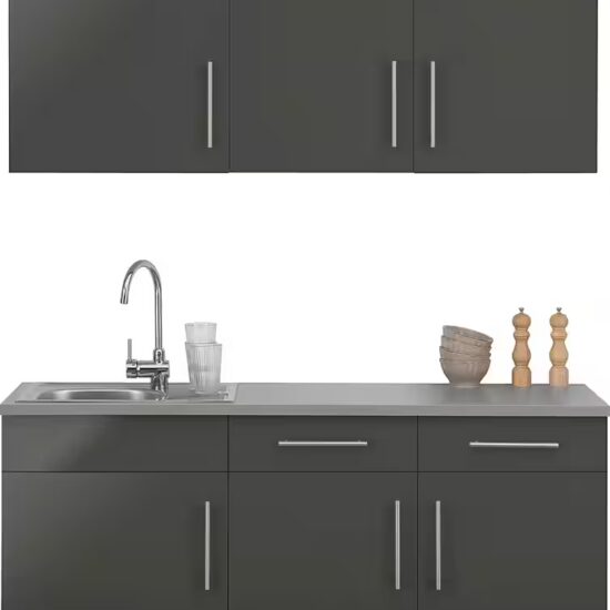 wiho Küchen Pantryküche Cali, ohne E-Geräte, Breite 160 cm – Bild 2