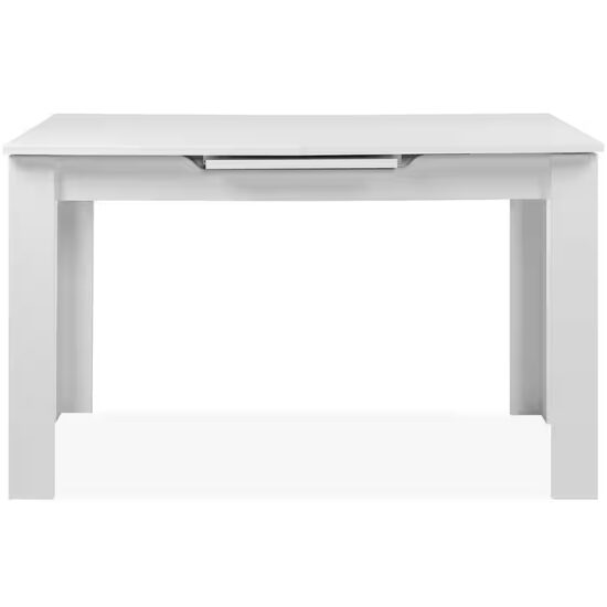 Finori Kulissentisch ausziehbar bis 165cm, in Weiß - 125/165x75x80cm (BxHxT) – Bild 2