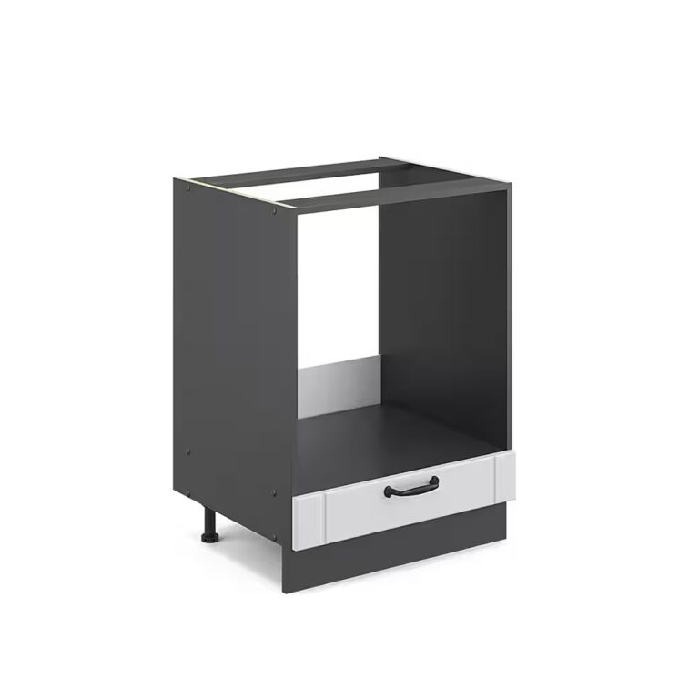 Vicco Herdumbauschrank Fame-Line, Goldkraft Eiche/Anthrazit, 60 cm ohne Arbeitsplatte (1-St)