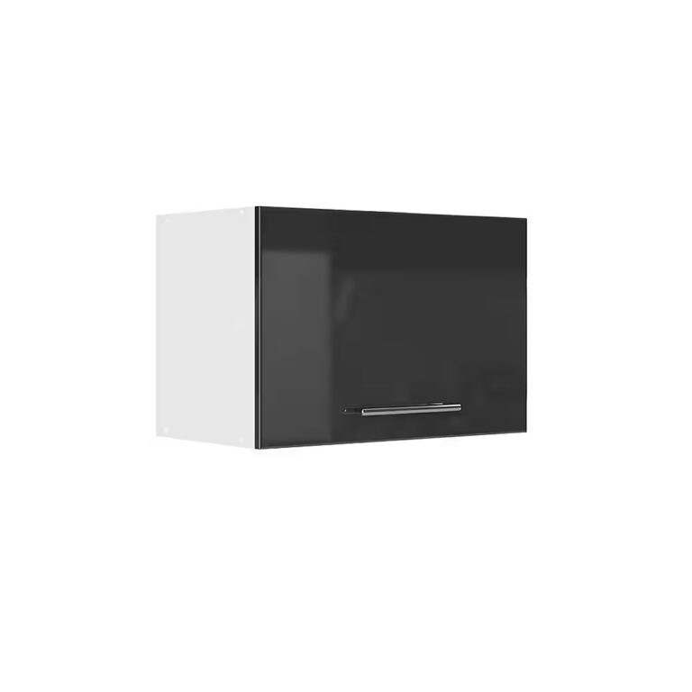 Vicco Hängeschrank Fame-Line, Weiß Hochglanz/Weiß, 60 cm Flach (1-St)