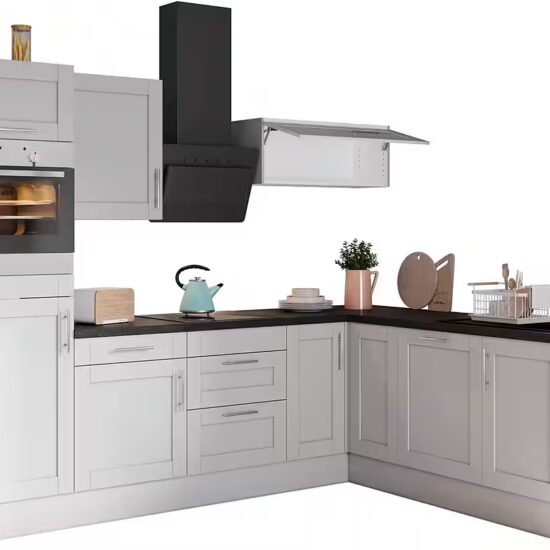 KOCHSTATION Küche KS-Ahus, 200 x 270 cm breit, wahlweise mit E-Geräten, Soft Close Funktion – Bild 10