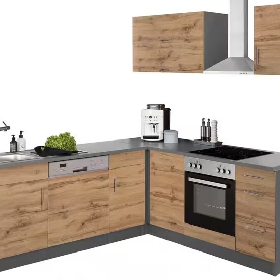 KOCHSTATION Winkelküche KS-Colmar, mit E-Geräten, Stellbreite 210/210 cm – Image 3