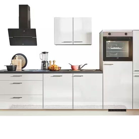 pino Küchenzeile Stockholm, individuell anpassbar, gratis Küchenplanung mit Profis, (Breite 280cm), vormontiert, wahlw. mit E-Geräten, Preis inkl. Lieferung & Montage – Bild 3