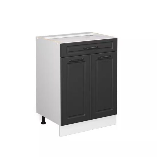 Vicco Unterschrank R-Line, Blau-Grau/Weiß, 60 cm mit Schublade, ohne Arbeitsplatte (1-St) – Bild 3