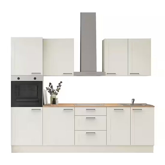 nobilia® Küchenzeile Norr, individuell anpassbar, gratis Küchenplanung mit Profis, (Breite 270 cm), vormontiert, wahlw. mit E-Geräten, inkl. Lieferung – Bild 5