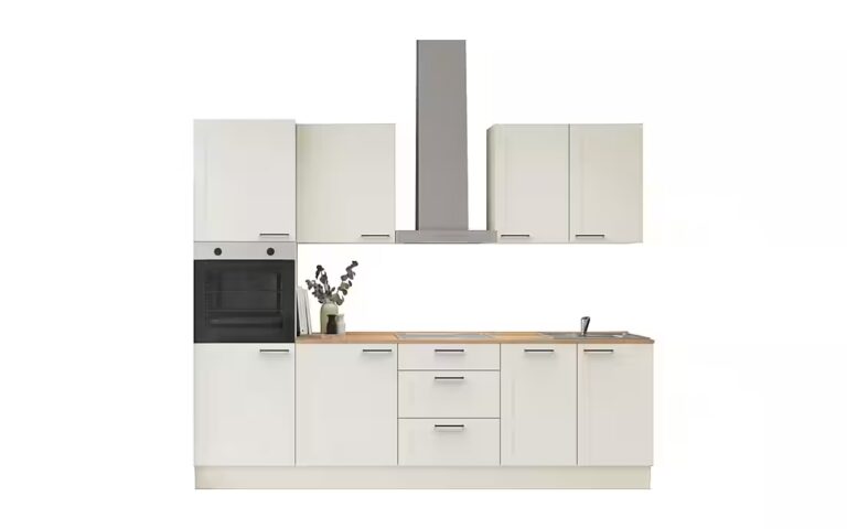 nobilia® Küchenzeile Norr, individuell anpassbar, gratis Küchenplanung mit Profis, (Breite 270 cm), vormontiert, wahlw. mit E-Geräten, inkl. Lieferung