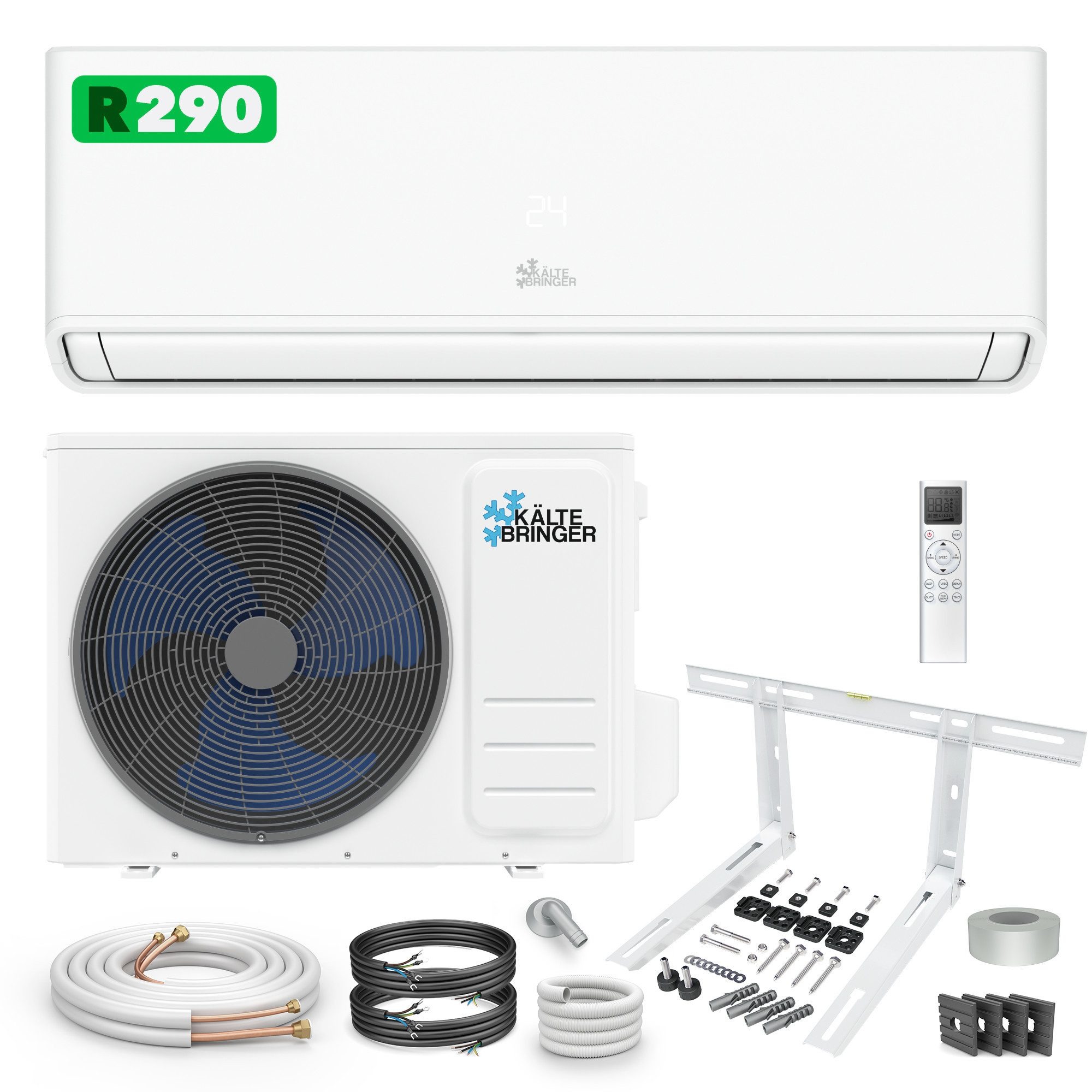 Kältebringer Split-Klimaanlage 12.000 BTU – Energieeffizientes Klimasystem mit R290 und WLAN-Steuerung – Bild 5