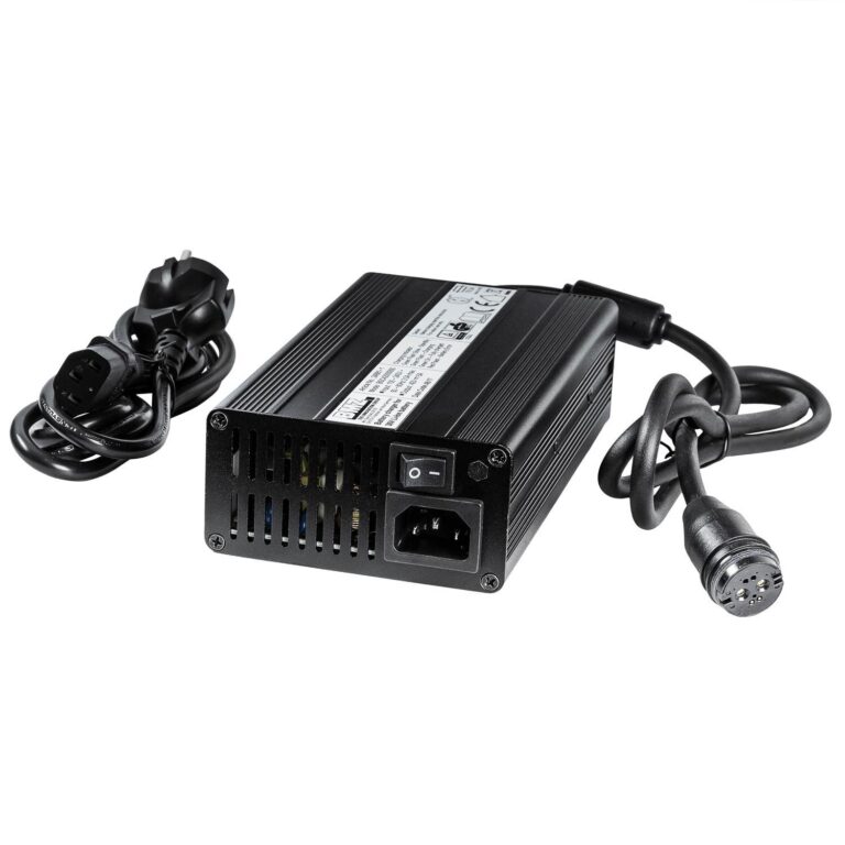 BMZ Ladegerät BSC42005000 42V 5A mit Rosenberger-Stecker – Schnellladegerät