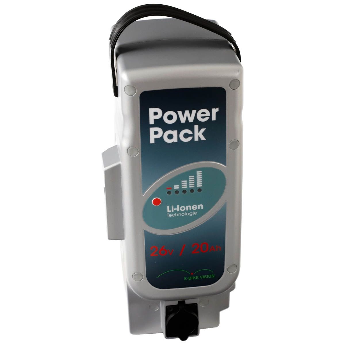 E-Bike Akku Vision Powerpack 26V 20Ah (510Wh) Sitzrohr – Leistungsstarker Ersatzakku für Panasonic Deluxe – Bild 1