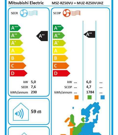 Kältebringer Split-Klimaanlage 12.000 BTU – Energieeffizientes Klimasystem mit R290 und WLAN-Steuerung – Bild 2