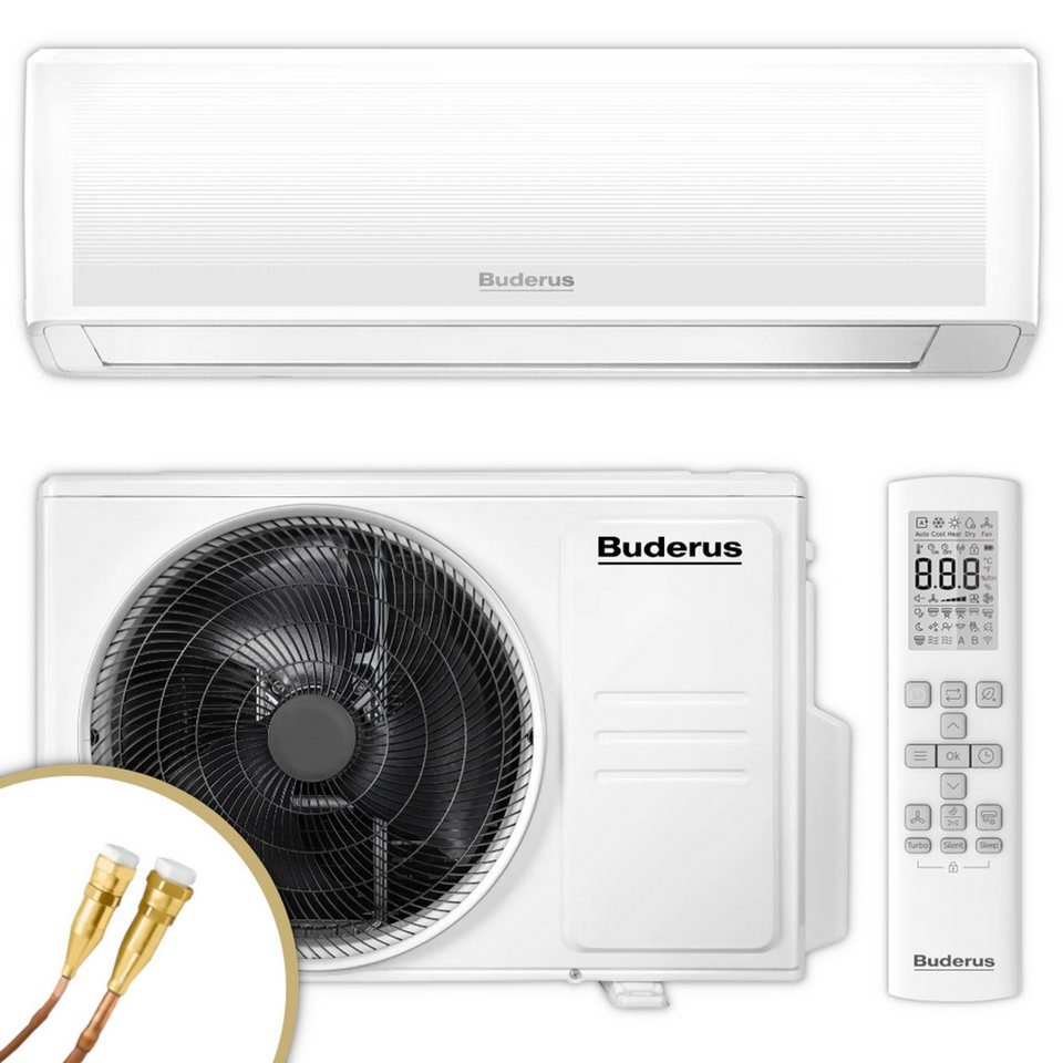 Buderus Logacool AC186i.3-Set 3,5 W – Split-Klimaanlage mit Quick-Connect und 3,5 kW – Bild 1