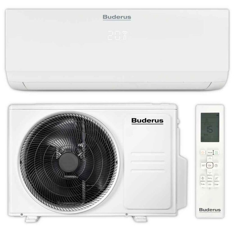 Buderus Logacool AC166i.3-Set 3,5 W – Split-Klimaanlage mit 3,5 kW
