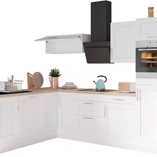 KOCHSTATION Küche KS-Ahus, 200 x 270 cm breit, wahlweise mit E-Geräten, Soft Close Funktion – Bild 10