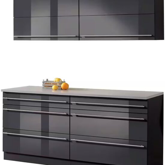 wiho Küchen Küche Chicago, ohne E-Geräte, Gesamtbreite 180 cm – Bild 11