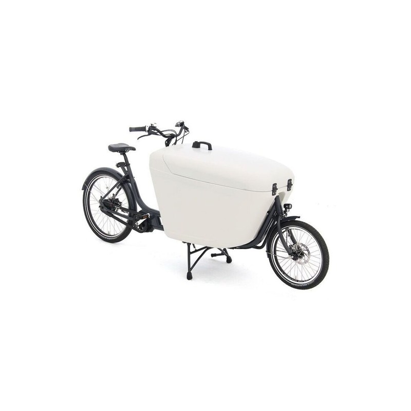 Babboe Pro Bike-E Midmotor (weiß) - 500 Wh - 26 Zoll - Long John – Bild 1