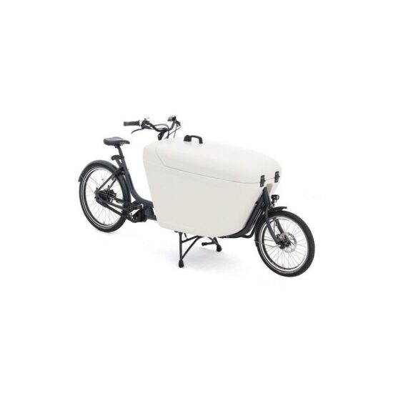 Babboe Pro Bike-E Midmotor (weiß) - 500 Wh - 26 Zoll - Long John – Bild 2