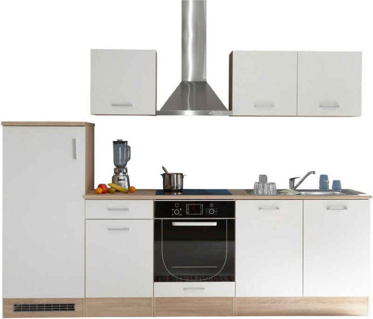 BASIC by Balculina Küchenzeile Andy, Breite 270 cm, wahlweise mit E-Geräten