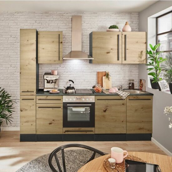 BASIC by Balculina Küchenzeile Jazz, Breite 250 cm, wahlweise mit E-Geräten – Bild 2