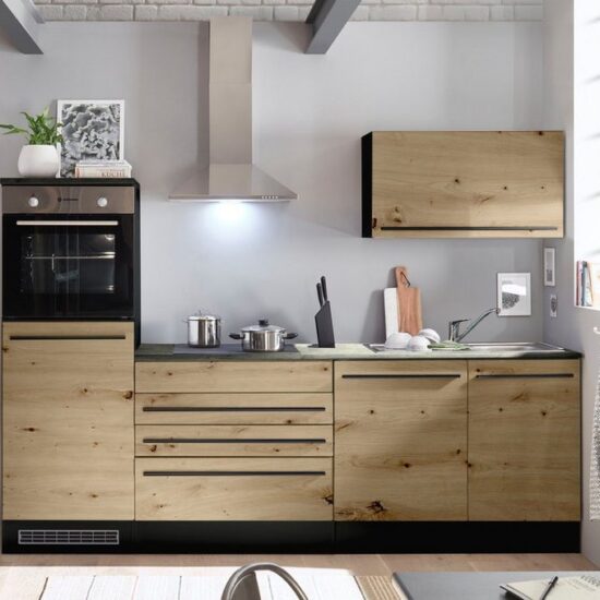BASIC by Balculina Küchenzeile Jazz, Breite 260 cm, wahlweise mit E-Geräten – Bild 3