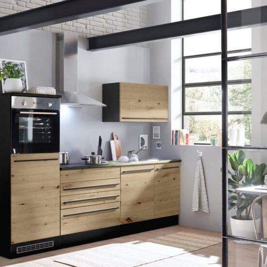 BASIC by Balculina Küchenzeile Jazz, Breite 260 cm, wahlweise mit E-Geräten – Bild 4