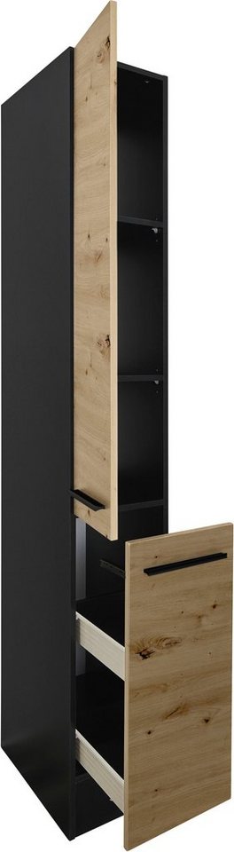 BASIC by Balculina Küchenzeile Jazz, Breite 250 cm, wahlweise mit E-Geräten
