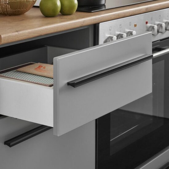 BASIC by Balculina Winkelküche Denver, Küche BxHxT 250/115 x 211 x 60, Breite 250 cm, wahlweise mit E-Geräten und Induktion – Bild 7