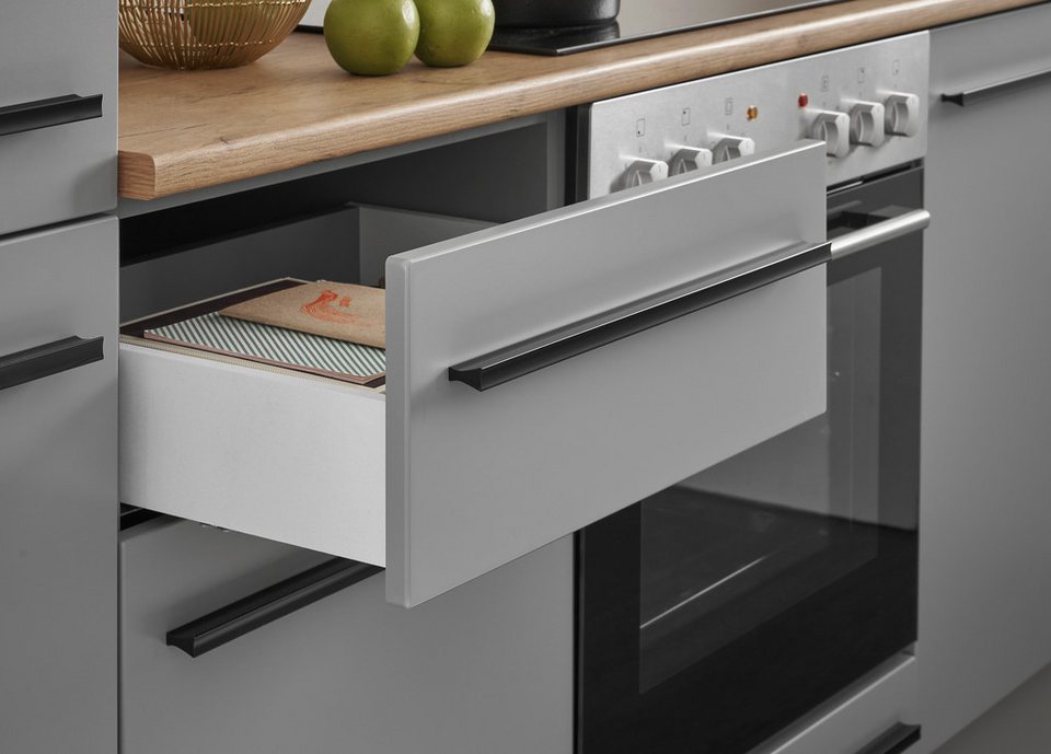 BASIC by Balculina Winkelküche Denver, Küche BxHxT 250/115 x 211 x 60, Breite 250 cm, wahlweise mit E-Geräten und Induktion – Bild 7