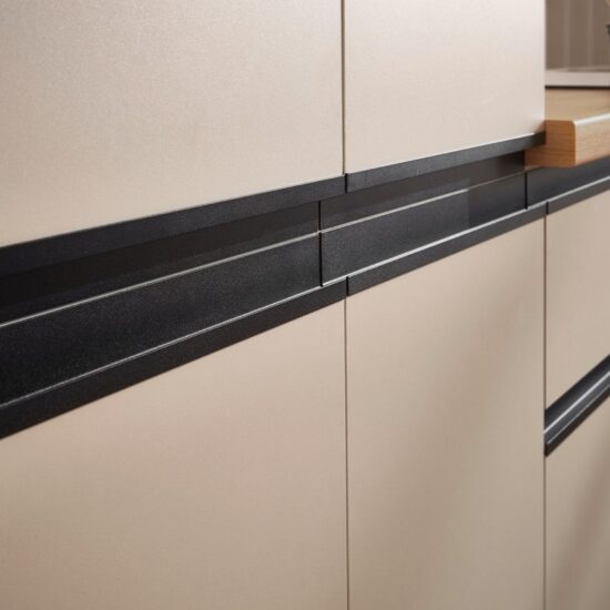 BASIC by Balculina Winkelküche Nizza B/H/T 280x211x60 cm, Breite 280 cm, wahlweise mit E-Geräten und Induktionskochfeld – Bild 4