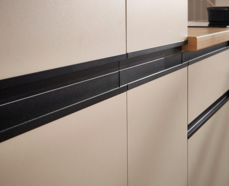BASIC by Balculina Winkelküche Nizza B/H/T 280x211x60 cm, Breite 280 cm, wahlweise mit E-Geräten und Induktionskochfeld