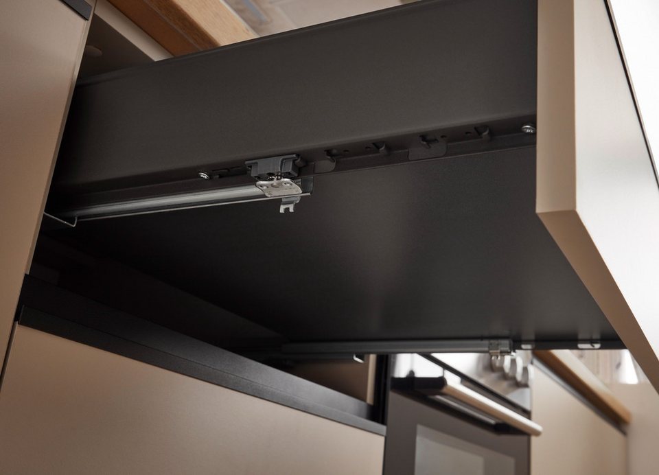 BASIC by Balculina Winkelküche Nizza B/H/T 280x211x60 cm, Breite 280 cm, wahlweise mit E-Geräten und Induktionskochfeld – Bild 5