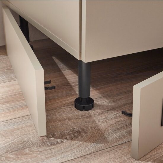 BASIC by Balculina Winkelküche Nizza B/H/T 280x211x60 cm, Breite 280 cm, wahlweise mit E-Geräten und Induktionskochfeld – Bild 6