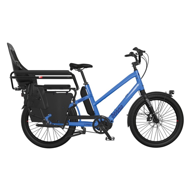 Benno Bikes Boost Enviolo CX Easy On EVO 7 + Family Package - 545 Wh - 24 Zoll - Longtail - 2026 – Bild 1