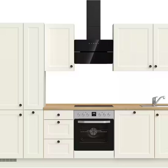 nobilia® Küchenzeile "MIAMI", NEU: individuell anpassbar mit gratis Profi-Beratung, vormontiert, Breite 300 cm, Ausrichtung wählbar, wahlw. mit E-Geräten – Bild 2
