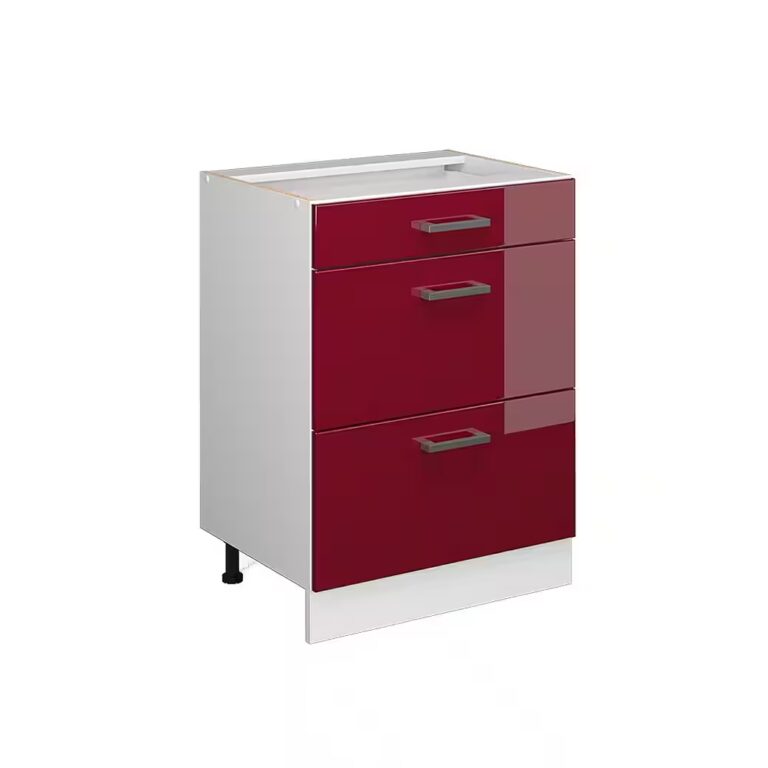 Vicco Unterschrank R-Line, Sonoma/Weiß, 60 cm ohne Arbeitsplatte (1-St)