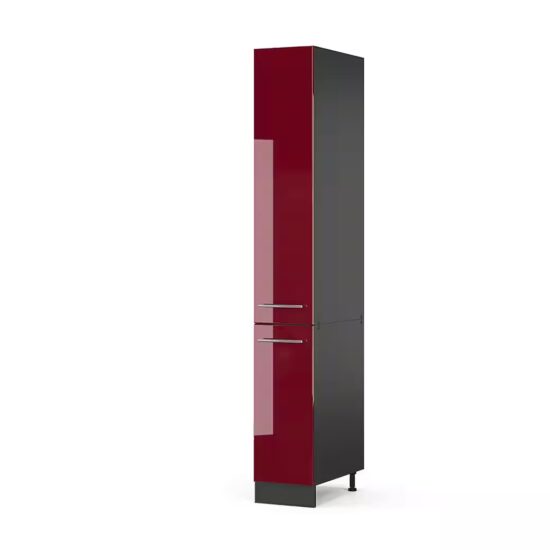 Vicco Hochschrank Fame-Line, Goldkraft Eiche/Anthrazit, 30 cm (1-St) – Bild 4