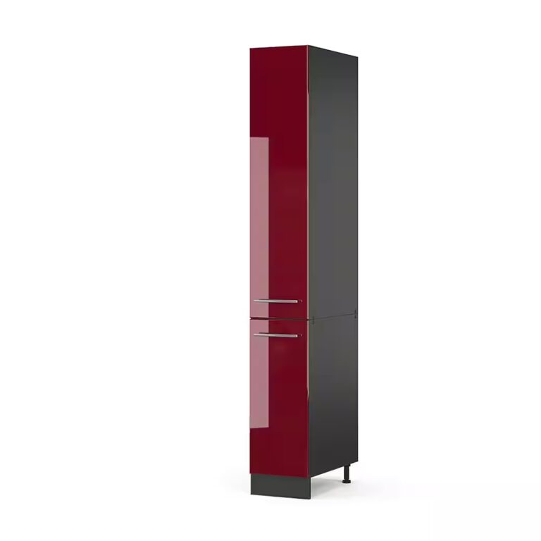 Vicco Hochschrank Fame-Line, Goldkraft Eiche/Anthrazit, 30 cm (1-St)