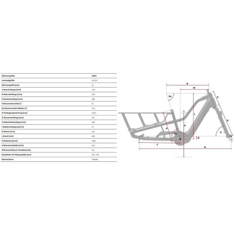 Centurion Vario R960i - 625 Wh - 26 Zoll - Longtail