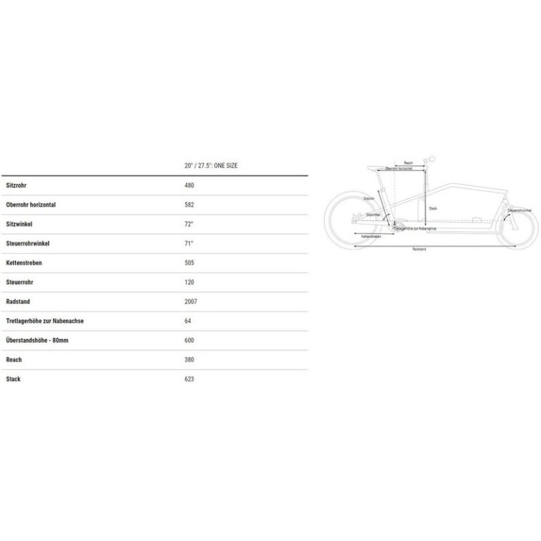 Cube Cargo Dual Hybrid 1000 - 1000 Wh - 27,5 Zoll - Long John