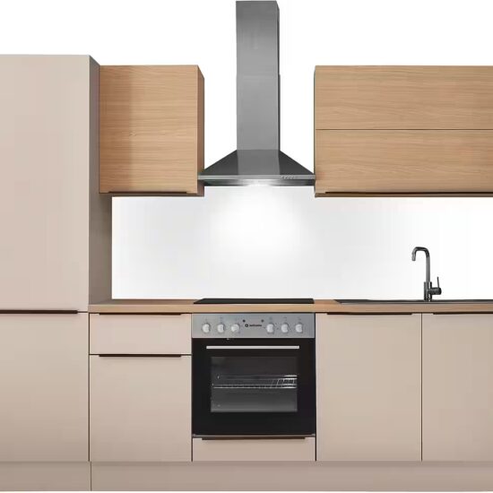 KOCHSTATION Küchenzeile Cocco B/H/T 270x211x60 cm, Breite 270 cm, wahlweise mit E-Geräten und Induktion – Bild 3