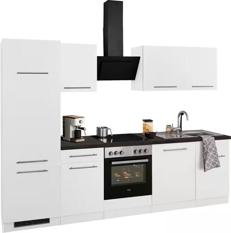 wiho Küchen Küchenzeile Unna, ohne E-Geräte, Breite 280 cm