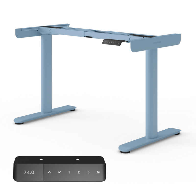 Ergotopia Schreibtisch Desktopia One (elektrisch höhenverstellbarer Schreibtisch Gestell), elektrisch höhenverstellbares Tischgestell – Bild 1