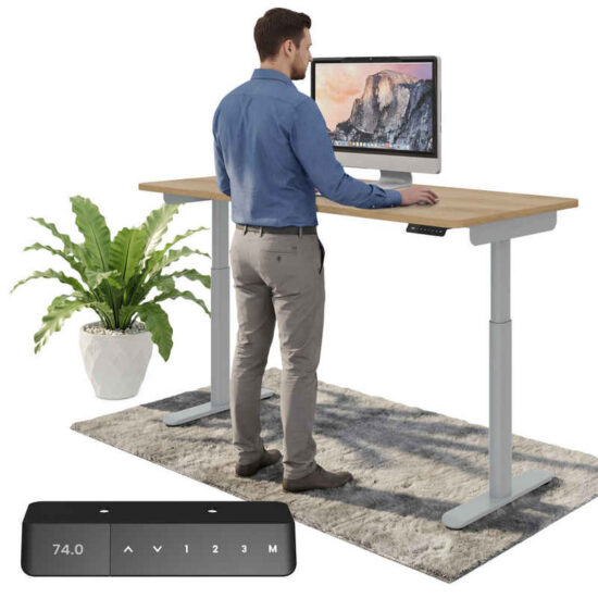 Ergotopia Schreibtisch Desktopia One (elektrisch höhenverstellbarer Schreibtisch) – Bild 1