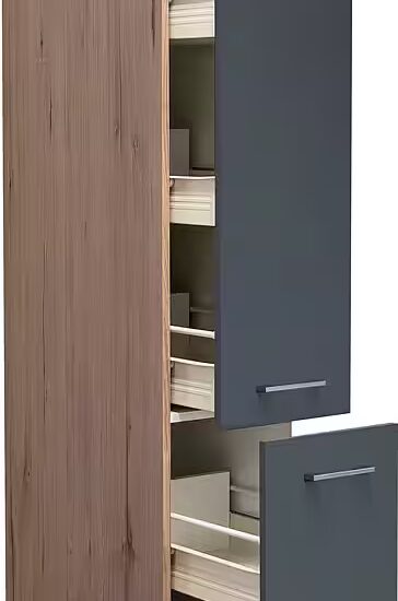 Flex-Well Apothekerschrank Morena (B x H x T) 30 x 200 x 57 cm, mit 5 Ablagen – Bild 2