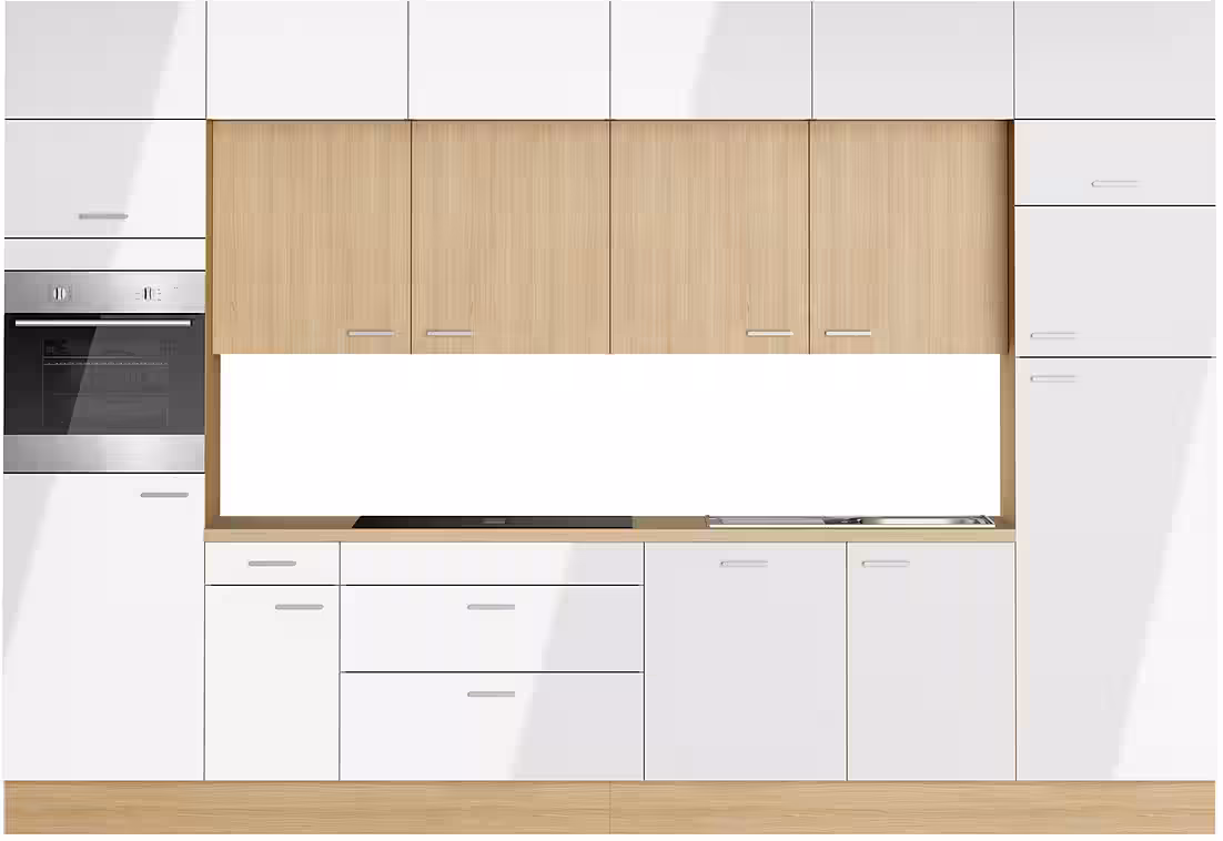KOCHSTATION Küchenzeile KS-Lucy, Breite 360 cm, Soft-Close, inkl. Zubehör, wahlweise mit E-Geräten – Bild 1