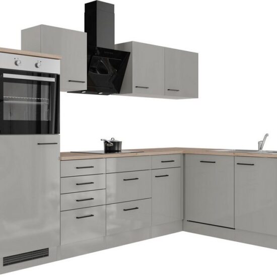 Flex-Well Küche Lund, wahlweise mit E-Geräten, Stellbreite 280x170 cm – Bild 3