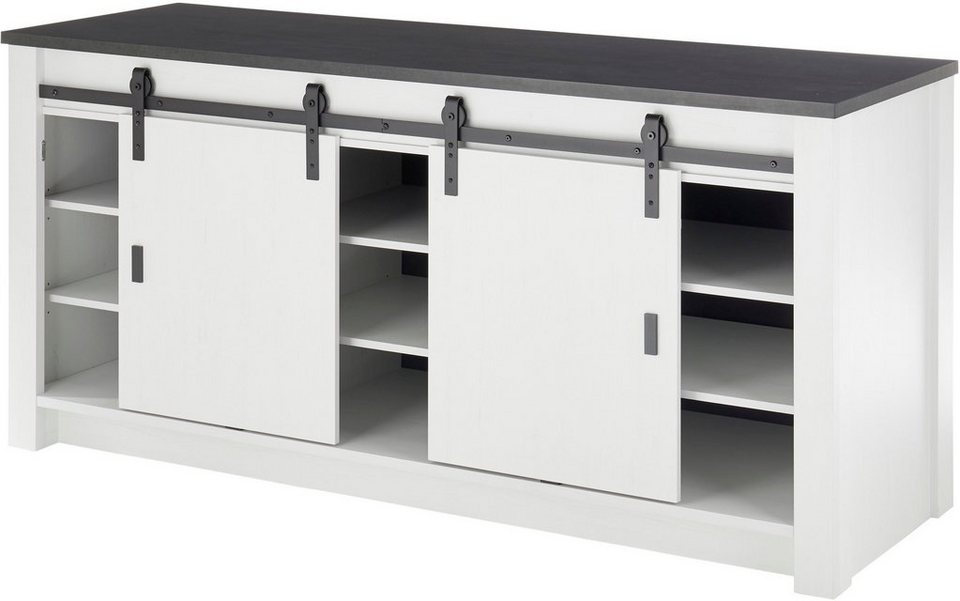 Home affaire Küche Sherwood, Breite 400 cm, ohne E-Geräte – Bild 3