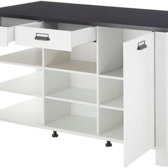 Home affaire Küche Sherwood, Breite 400 cm, ohne E-Geräte – Bild 5