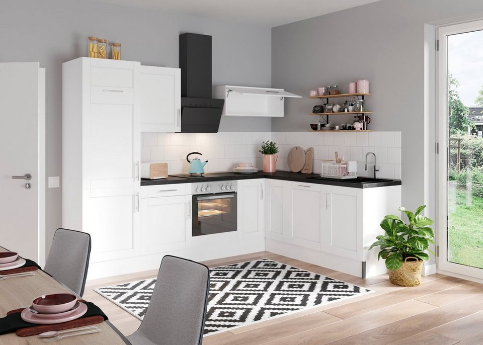 KOCHSTATION Küche KS-Ahus, 200 x 270 cm breit, wahlweise mit E-Geräten, Soft Close Funktion – Bild 2